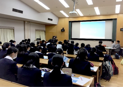 千葉県立長生高校　医療講演会01